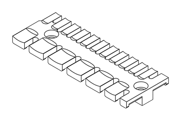 ZL Strain Relief Plates for Screw Assembly